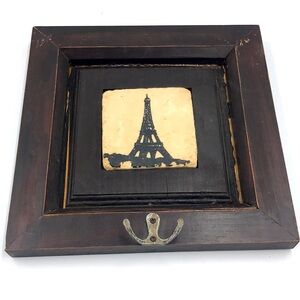 Eiffel Tower Wall Hook Decor